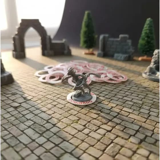 Anéis Marcadores de Condições RPG Compatível D&d Dnd