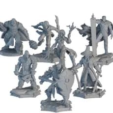 Miniaturas Herois Humanos Rpg D&d Npc Tabuleiro Dungeons & Dragons