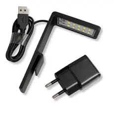 Luminária LED para Aquário 5w - Luz Branca - Ideal para Aquários de até 15 litros