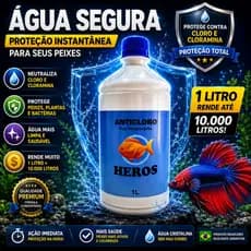 Condicionador de Água - Anticloro - Instantaneo 1 Litro