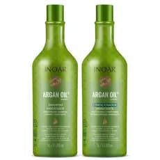 Inoar Kit Argan Oil Systen Shampoo e Condicionador 1L