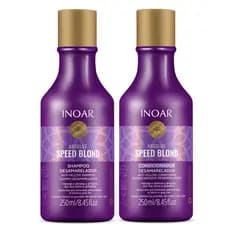 Inoar KIT Speed Blond Duo Shampoo. e Condicionador Desamarelador 250ml