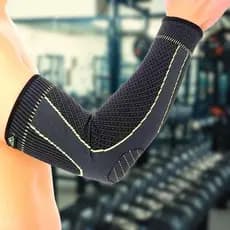 Cotoveleira Manguito Elástico Esporte Compressão