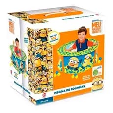 Piscina Bolinhas Os Minions 100 Bolinhas - Lider 2792