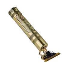 Máquina de Cortar Cabelo Dourado Aparador Elétrico Vintage