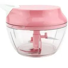 Mini Processador E Triturador De Alimentos Manual 3 Laminas Fatia Grãos Carnes Saladas Cereias