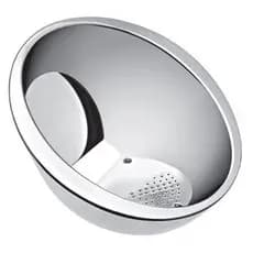 Escorredor De Arroz Em Aço Inox Mundial Hércules Plaza Uc60