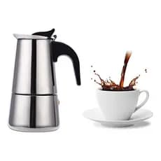 Cafeteira Expresso Italiana Ke Home 4 Xícaras Inox 200 Ml