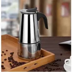 Cafeteira Italiana Expresso Italiana Ke Home 4 Xícaras Inox 200 Ml Aço Inox