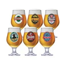 Jogo De Copo Taças Para Cerveja/Chopp Happy hour Beer Master 6 Peças - Ruvolo
