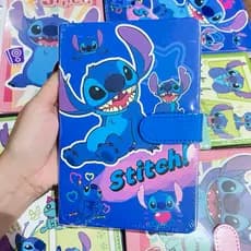 Caderno luxo stitch capa dura/ Papelaria criativa
