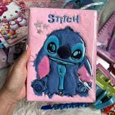 Caderno Stitch Pelucia