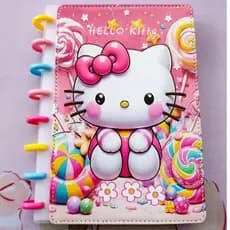 CADERNO INTELIGENTE PEQUENO HELLO KITTY /CADERNO DISCO HELLO KITTY