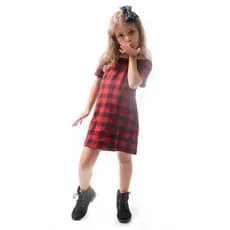 Vestido infantil ciganinha