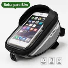 Bolsa Suporte Celular Bike Bicicleta Guidão Case Ciclismo Resistente Água B-MAX