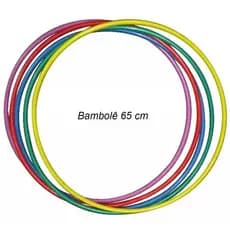 Kit 2 Bambolês Arco Infantil 65 Cm Colorido Atividade Fisica