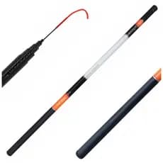 Kit 10 x Varas Telescópicas Lisa 3,60M - 40% Carbono - C.W 8-18lbs - Cmik