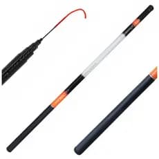 Kit 3 x Varas Telescópica Lisa 4,50M + 3,60M + 3,00M - 40% Carbono - Cmik