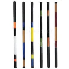 Kit 10 Varas Telescópicas Lisa 3,00M - 40% Carbono - C.W 7-17lbs - Cmik