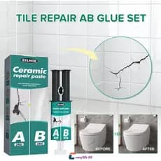Pasta De Reparo De Ladrilhos Cerâmicos Ab Glue Creme De Reparo De Ladrilhos De Piso à Prova D'água Para Pisos