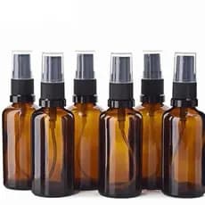 kit 20 Frasco Vidro Ambar Spray 30ml Aromaterapia óleos essencias