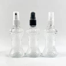 kit 10 Vidros cinturinha de 50ml com válvula spray
