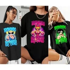 Kit 3 Camisetas Oversized Feminina Camisa Blusão Larga Academia Treino Crossfit Corrida Poderosa Gym