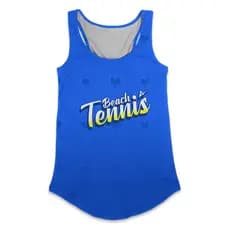 Regata Fem Beach Tennis Azul