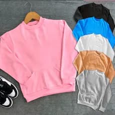 Blusa de moleton infantil