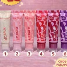 Lip Balm Belle Angel Hidratante Labial 6 Cores – Brilho e Hidratação