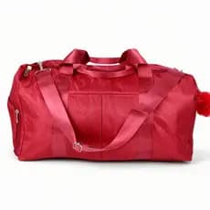 Bolsa Esportiva Estilosa Colorida Delicada Academia Feminina Impermeável Com Alça Ajustável Pingente Moda Viagem Fitness