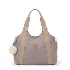 Bolsa Feminina Casual Nylon Delicada Alça Dupla Elegante Transversal Praia Passeio Luxo Delicada Com Bolsos Resistente
