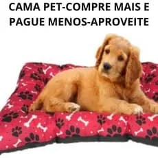 Cama Pet Para Cães e Gatos Colchonete Pet 70 cm x 50 cm-lavavel