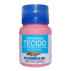 Tinta para Tecido 37ml Corfix Cor:Rosa Chá 342 Val.09/28