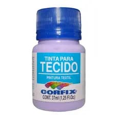 Tinta para Tecido 37ml Corfix Cor:Lilás 330 Val.10/28