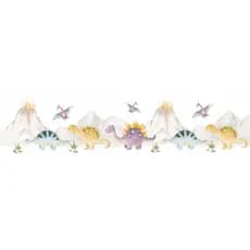 BS002 Transfer Têxtil 25x7cm Dino Baby - BS Artes