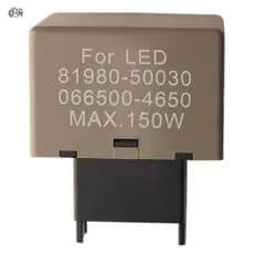 Acessórios Para Carros Relé Pisca-Eletrônico De 8 Pinos Lâmpada Toyota Lexus LED 81980-50030 066500-4650