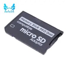Adaptador Memory Stick Pro Duo Mini MicroSD TF Para MS Leitor De Cartão SD SDHC Série Sony E PSP