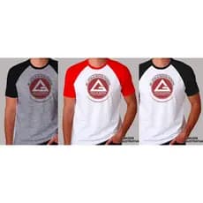 Camisa estampada Gracie barra, jujitsu e defesa pessoal