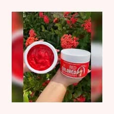Máscara Ton. Vermelha 300g L&a Sem Amônia Brilho Intenso
