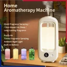 Aromatizador De Ambientes Externos Recarregável Com Ajuste Automático De Fragrâncias E Temporização.