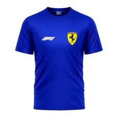 Camisa Camiseta Masculina F1 FERRARI Dry Fit Treino Academia Esporte Corrida Crossfit Futebol