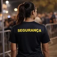Camisa Unissex Camiseta SEGURANÇA Vigia Vigilante Uniforme Profissão Dry Fit Masculina ou Feminina