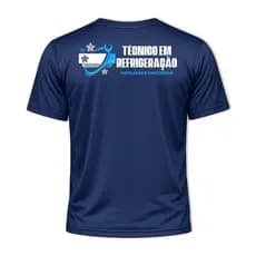 Camiseta Camisa Uniforme Masculina TÉCNICO EM REFRIGERAÇÃO Instalação e Manutenção Dry Fit Profissão