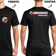 Camisa Camiseta Uniforme Masculina BORRACHARIA Borracheiro Pneu Carro Auto Center Dry Fit Profissão