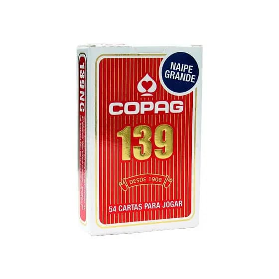 Baralho Copag 139 Jogo Profissional 54 Cartas - Original e Reformado