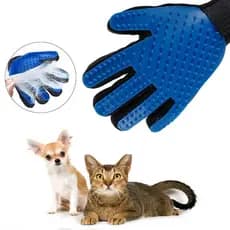 Luva Nano Tira Pelos Magnético Pets Cães Gatos True Touch
