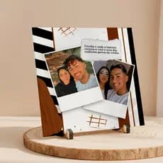 Azulejo Personalizado com Foto ou Arte – Decorativo 15x15cm – Presente Criativo Exclusivo