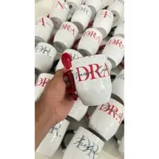 Kit 10 canecas Personalizada EXCLUSIVA com Nome, Inicial e Colher - Presente Criativo e Único!