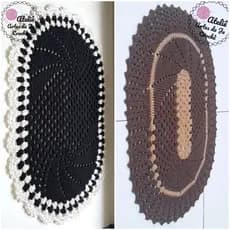 Tapete de crochê, tapete banheiro, tapete quarto, tapete cozinha, tapete espiral.